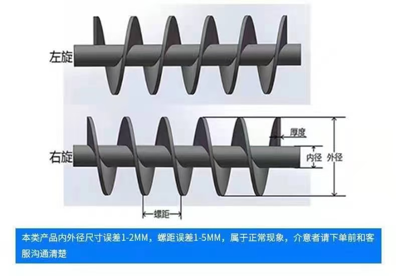 抚州市不锈钢螺旋叶片蛟龙叶片 - 一站式服务